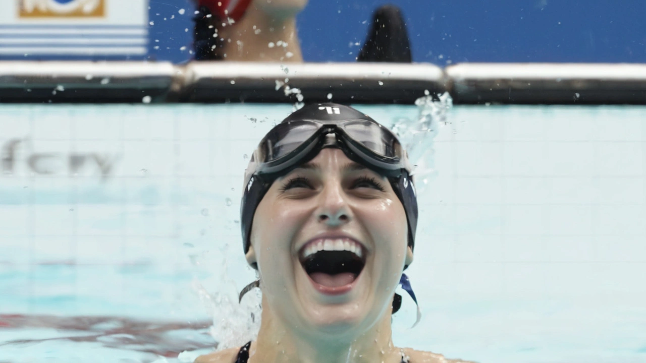 A Luta Interna e Celebração Contida de Katie Ledecky: O Segredo do Seu Sucesso Contínuo