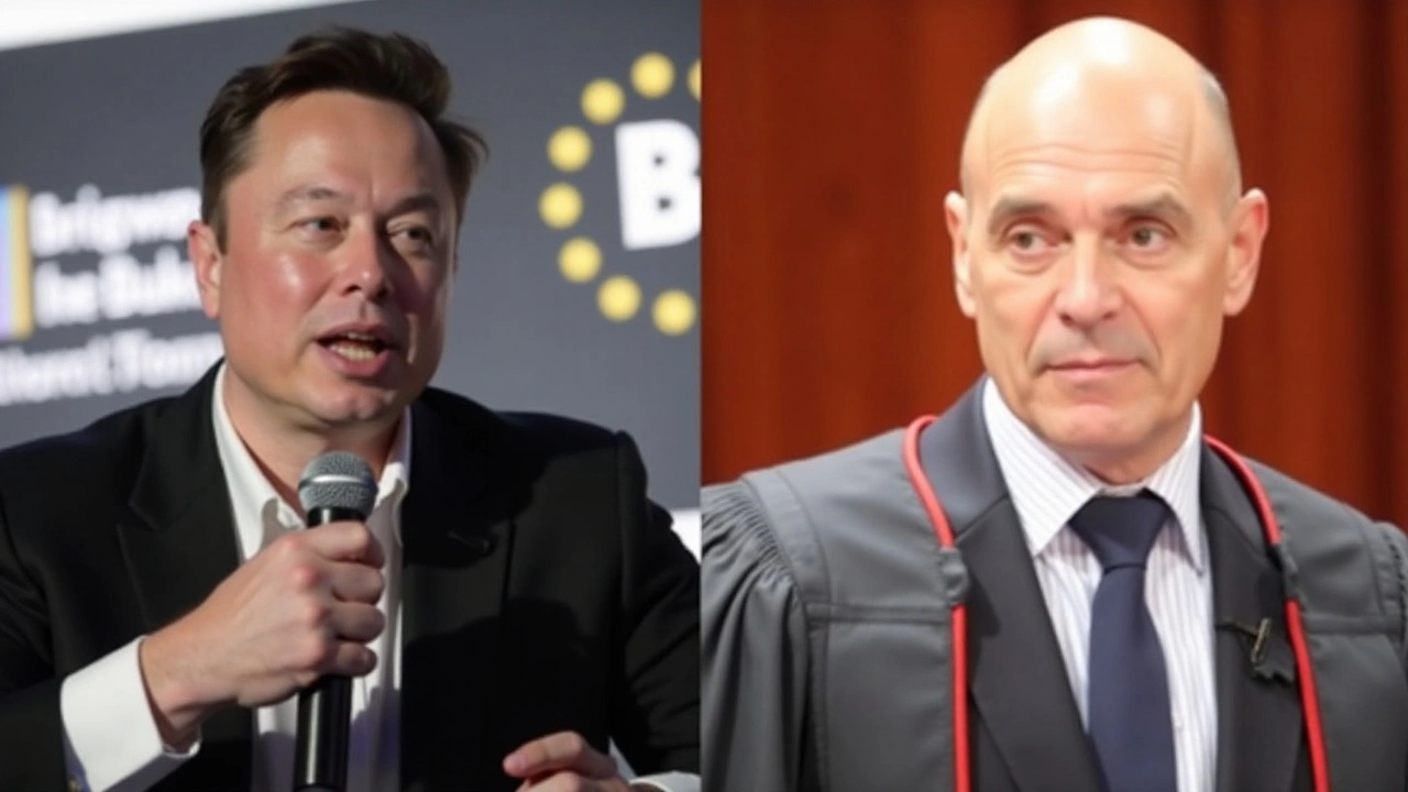 O embate entre Elon Musk e Alexandre de Moraes após o encerramento do X no Brasil