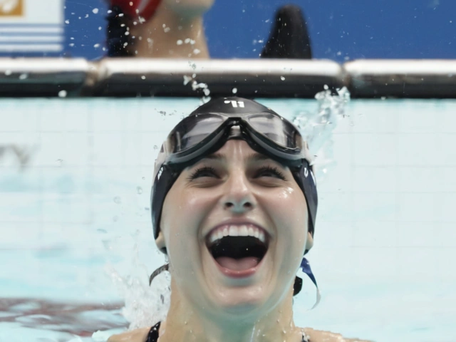 A Luta Interna e Celebração Contida de Katie Ledecky: O Segredo do Seu Sucesso Contínuo