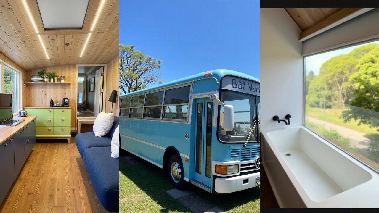 Onibus Antigo é Transformado em Casa de Aluguel na Praia da Armação, Florianópolis