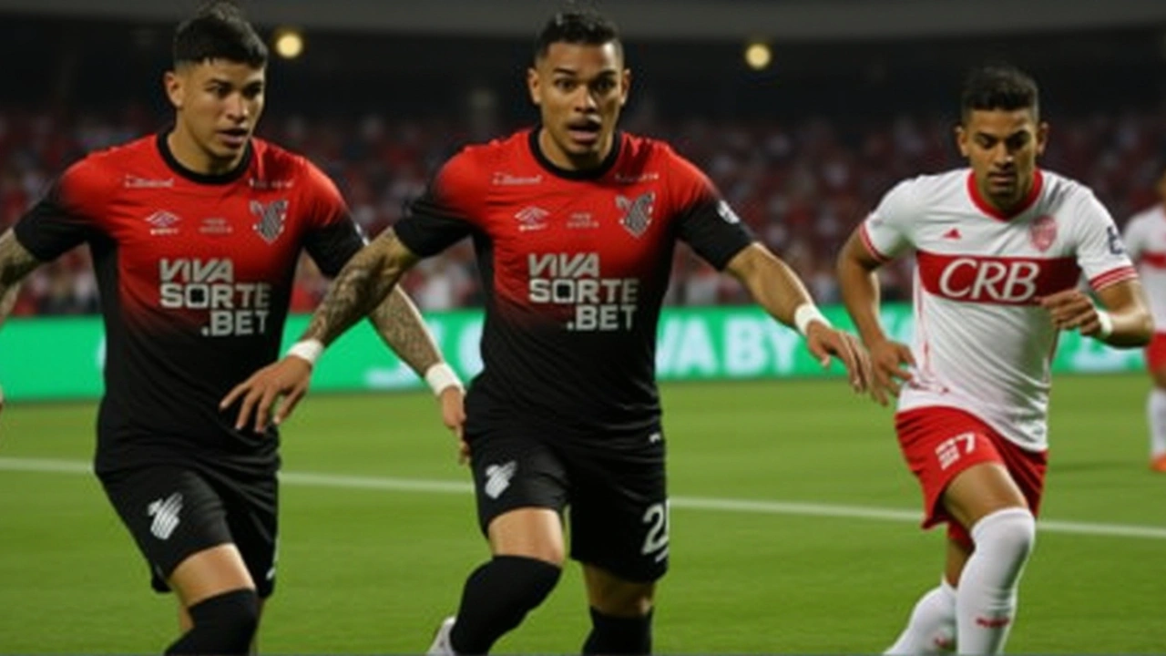 Athletico-PR vence CRB por 1 a 0 e encerra jejum de sete jogos na Série B